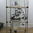 Стеклянный реактор Soffi с системой дистилляции