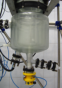 Трехстенный стеклянный реактор 6 литров