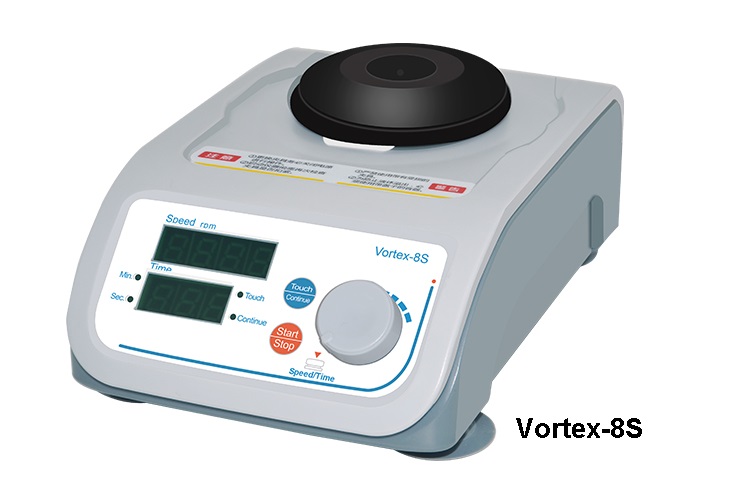 Лабораторный вортекс Vortex-8S для микропланшет