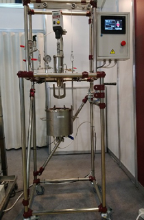 Romm-3EH P10 Стальной реактор 3 л с электронагревом (давление до 10 бар)