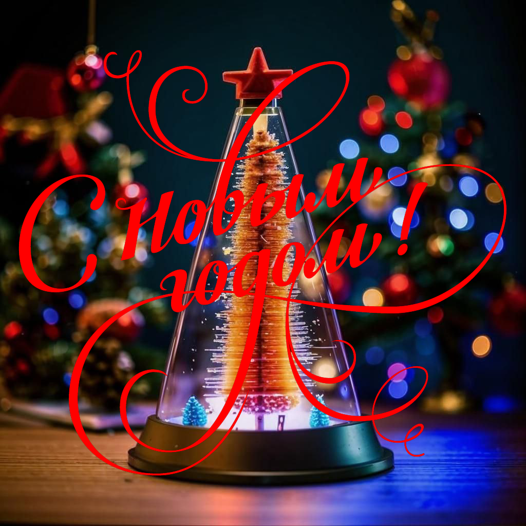 Поздравляем с наступающим Новым Годом!