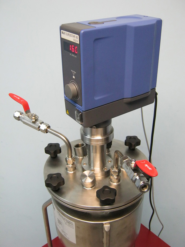 Крышка лабораторного реактора Romm-3