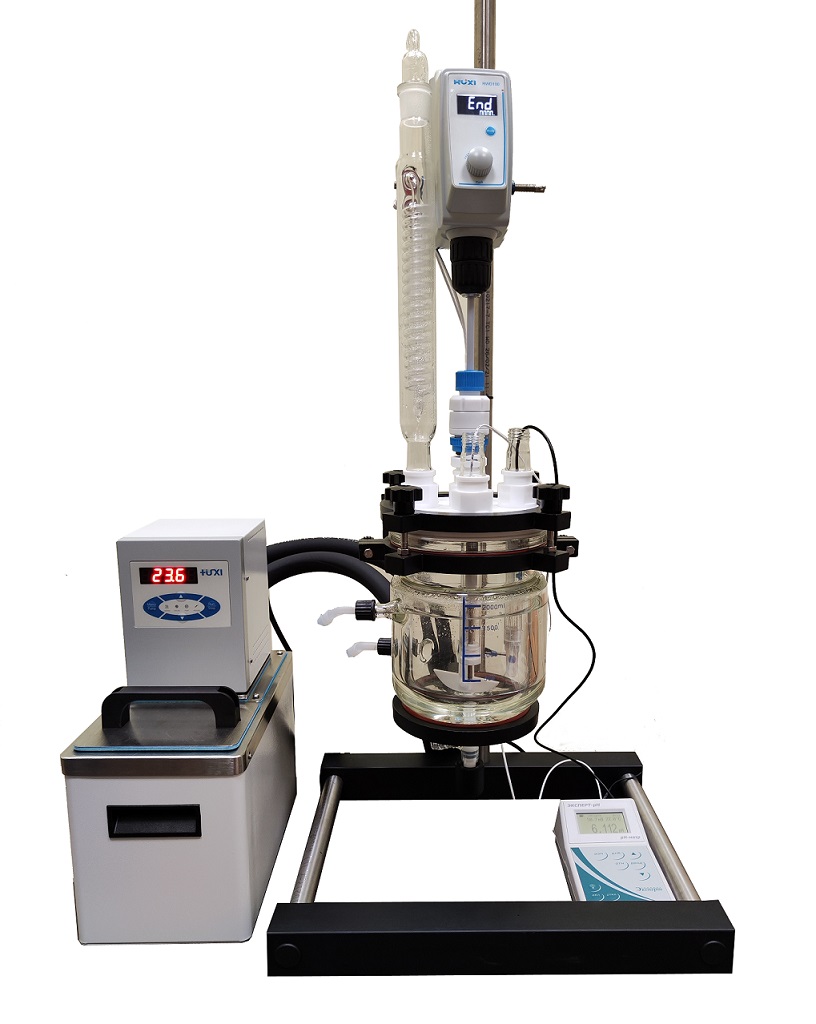 Стеклянный реактор Minni-150-2
